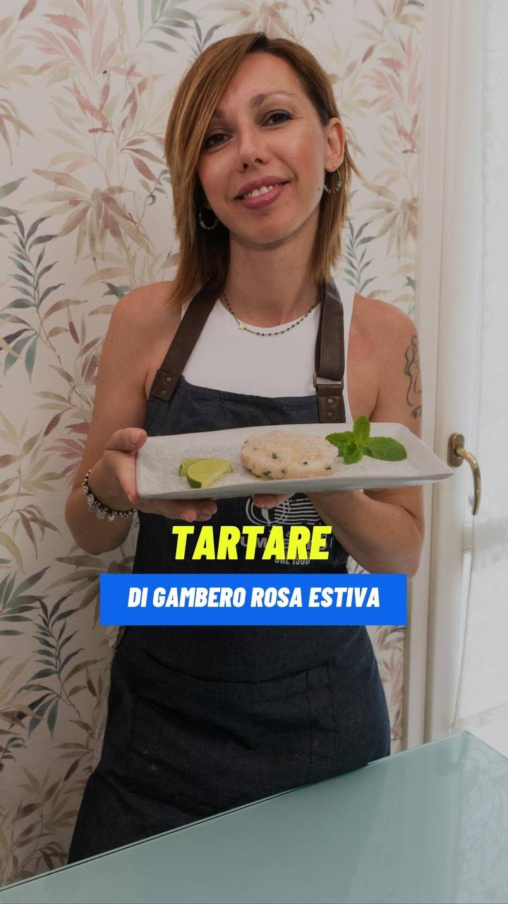 TARTARE DI GARMBERO ROSA ESTIVA